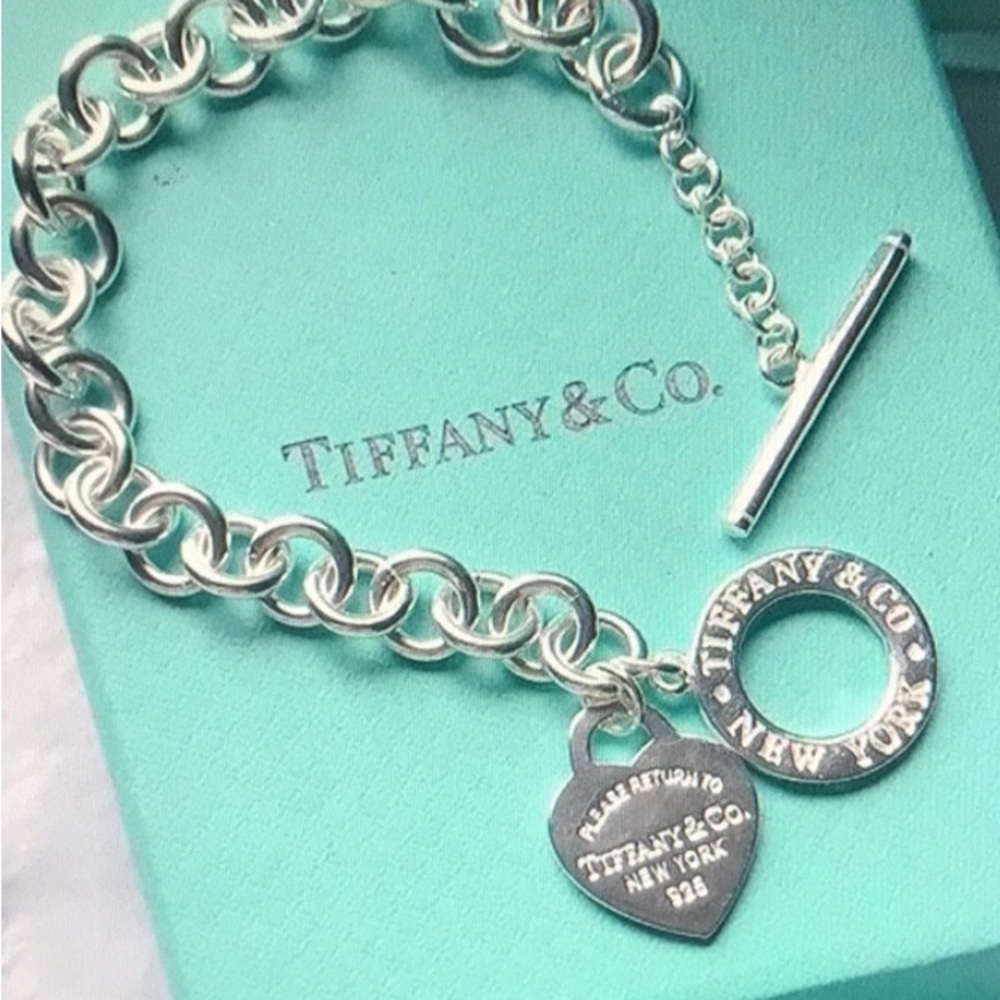 Tiffany & Co. Silver Charm Bracelet